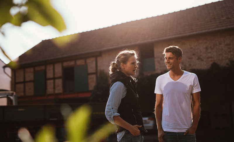 Lisa Bunn and Bastian Strebel