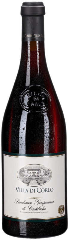 Lambrusco Grasparossa di Castelvetro Secco Frizzante DOC - Villa di Corlo