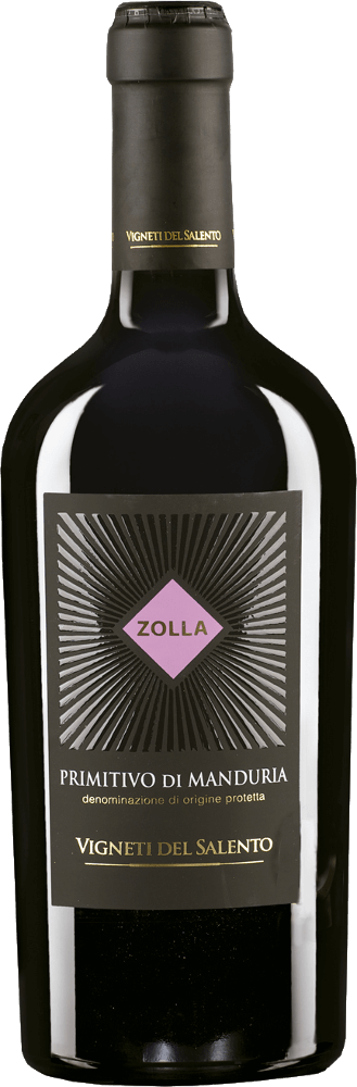 Preview: 6er Vorteils-Weinpaket - Zolla Primitivo di Manduria DOP - Vigneti del Salento