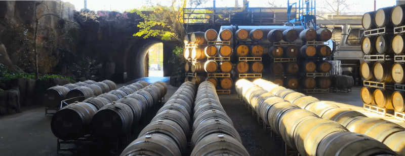 Ironstone Vineyards barrel aging