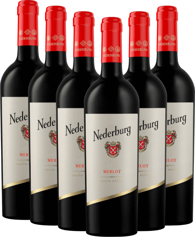 6er Vorteils-Weinpaket - Varietals Merlot - Nederburg