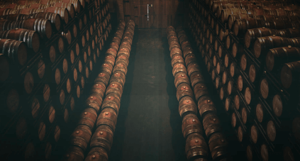 Some Torres wines age in barrel Some Torres wines age in barrel