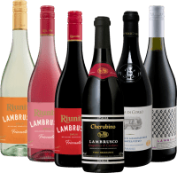 Preview: 6-Bottle Value Wine Package - Lambrusco from Italy