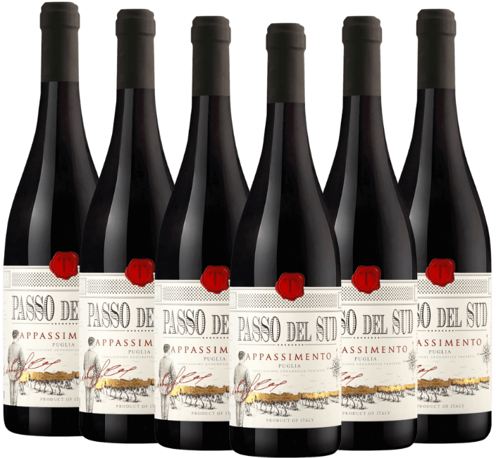 Passo del Sud Appassimento Puglia IGP by Tagaro SLR - 6x Value Pack