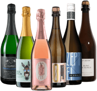6-Bottle Tasting Pack Alcohol-Free Sparkling Wine – alcohol-free fizz throughout the day