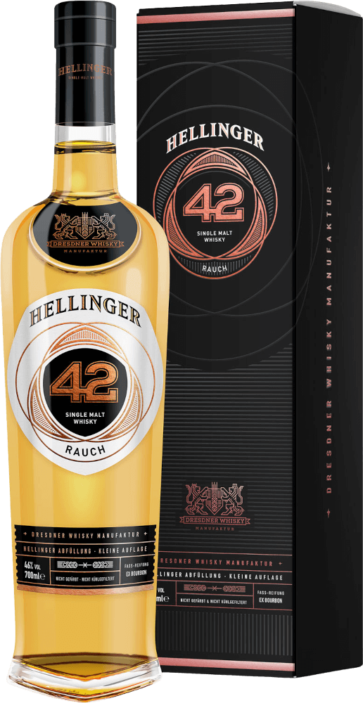Preview: Hellinger 42 Rauch - Dresdner Whisky Manufaktur - 2x Vorteilspaket