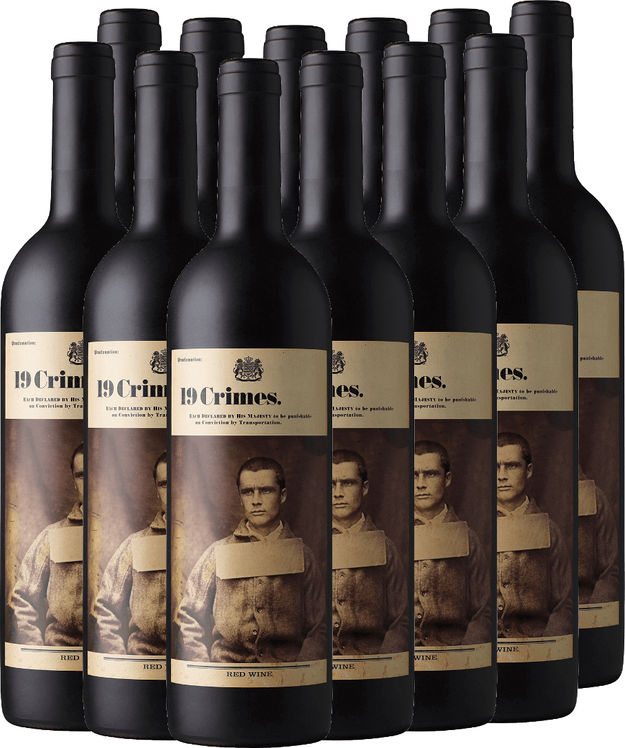 19 Crimes wines & price list | VINELLO | vinello.co.uk