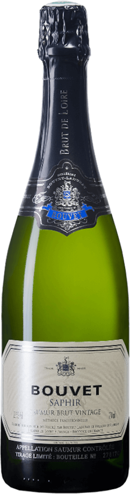 Preview: 9x Vorteils-Weinpaket Crémant Saphir Saumur Brut - Bouvet Ladubay