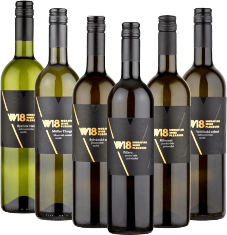 Wine enjoyment from Moravia by W18 - 6x discovery package