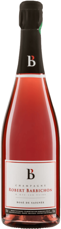 Champagne Brut Nature Rosé de Saignée - Champagne Barbichon