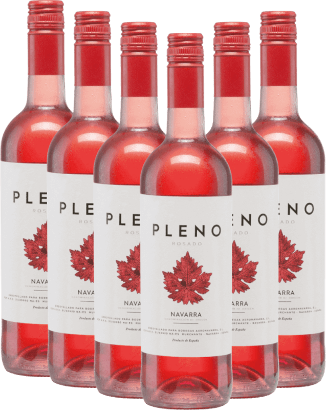 6er Vorteils-Weinpaket - Pleno Rosado DO - Bodegas Agronavarra