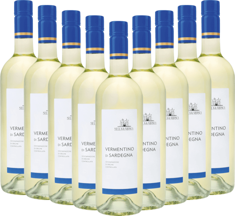 9x Vorteils-Weinpaket Vermentino di Sardegna DOC - Sella & Mosca