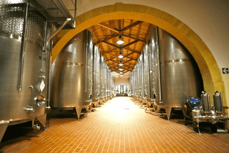 In the cellar of Caruso & Minini In the cellar of Caruso & Minini