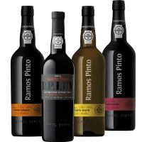 4-Bottle Port Wine Discovery Pack – Portugal’s Fine Variety from Ramos Pinto