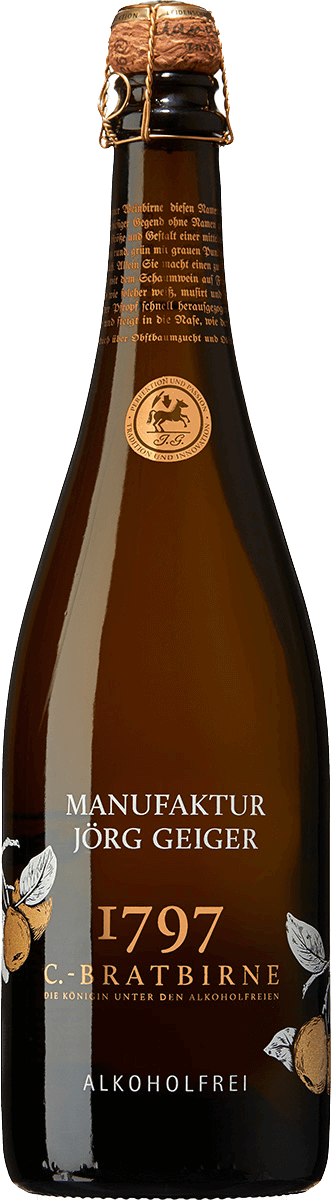 Preview: 4x Vorteilspaket Champagner-Bratbirne Alkoholfrei - Manufaktur Jörg Geiger