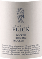 Preview: Wicker Riesling trocken - Joachim Flick