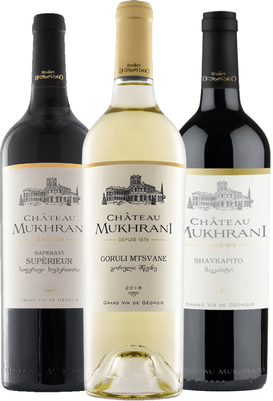 Château Mukhrani Premium Selection - 3x Tasting Package from Georgia