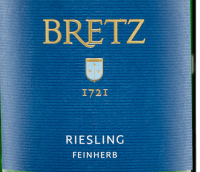 Preview: Riesling feinherb 1,0 L - Bretz