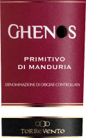 Preview: 9x Vorteils-Weinpaket Ghenos Primitivo di Manduria DOC - Torrevento