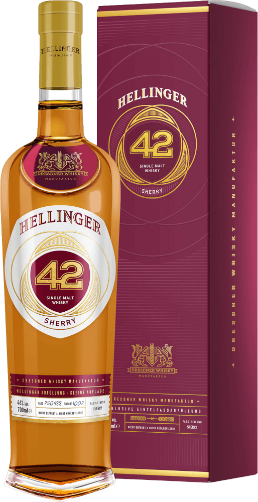 Preview: Hellinger 42 Sherry - Dresdner Whisky Manufaktur - 2x Vorteilspaket