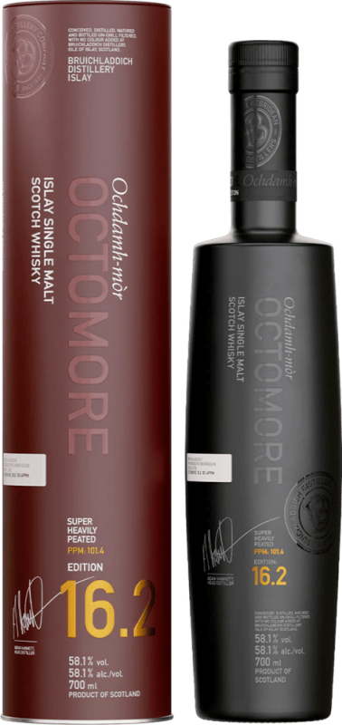 Octomore 16.2 Islay Single Malt Scotch Whisky - Bruichladdich