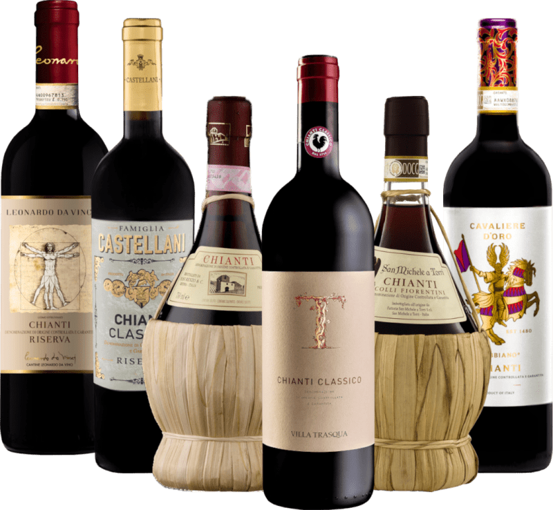 Pure Tuscany - Our most popular Chianti wines in a 6x tasting package