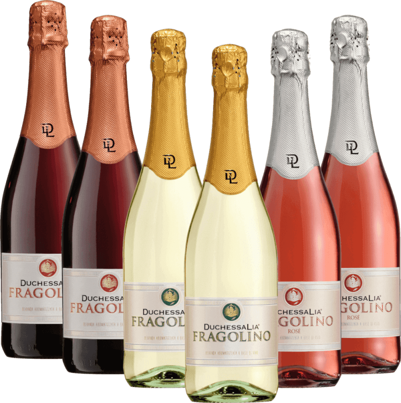 Duchessa Lia Fragolino in all colors - 6x tasting package