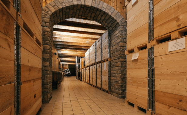 Cellar of Borgo Maragliano