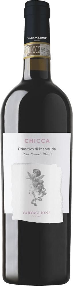 Preview: CHICCA Primitivo Di Manduria Dolce Naturale DOCG - Varvaglione - 6x Vorteilspaket