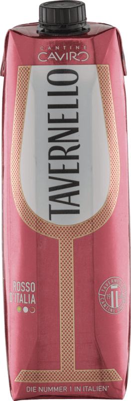 Tavernello Vino D'Italia Rosso 1,0 l - Tavernello
