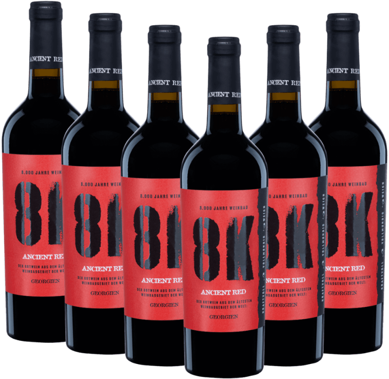 8K Ancient Red - Teliani Valley Winery - 6x Value Pack