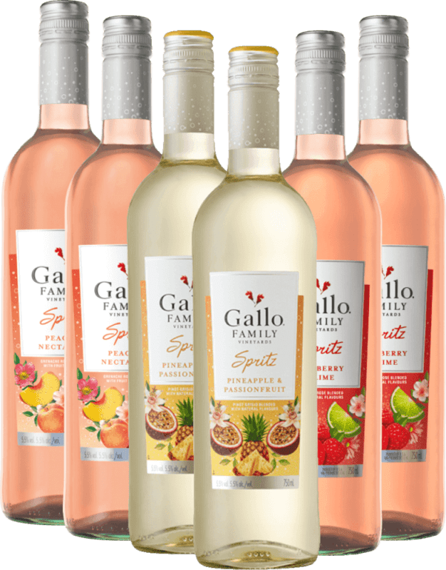 6-Pack Trial Package - Sparkling Cocktails from Gallo Family