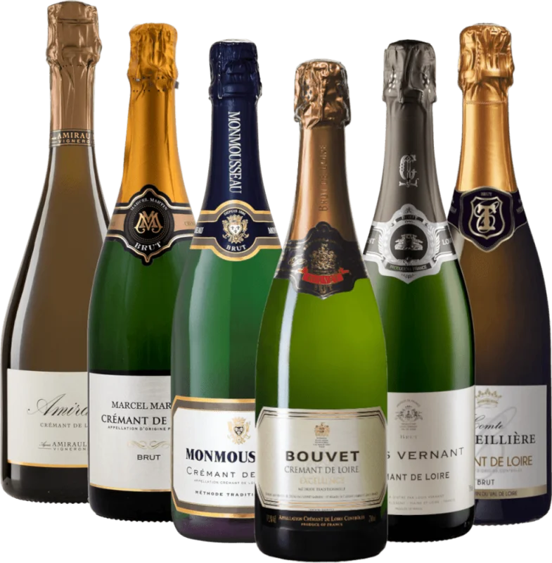 The sparkling variety of Crémant de Loire - 6x Tasting Pack