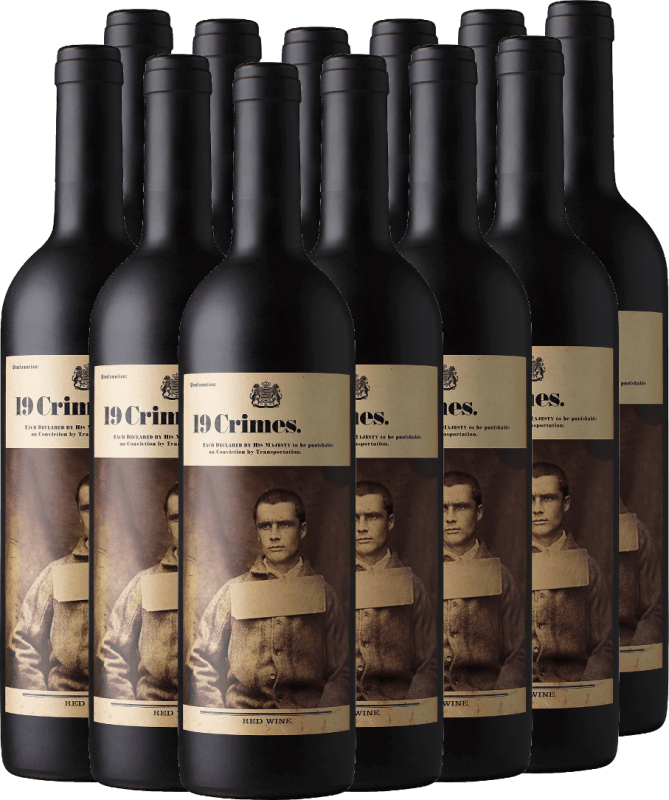 12x Vorteils-Weinpaket Red Blend - 19 Crimes