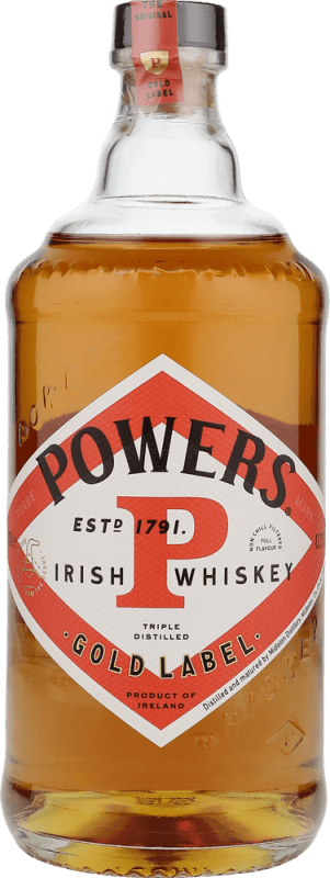 Gold Label Blended Irish Whiskey - John Powers